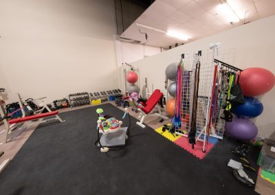 Equipment station at Legends Gymnastics in North Andover, MA.