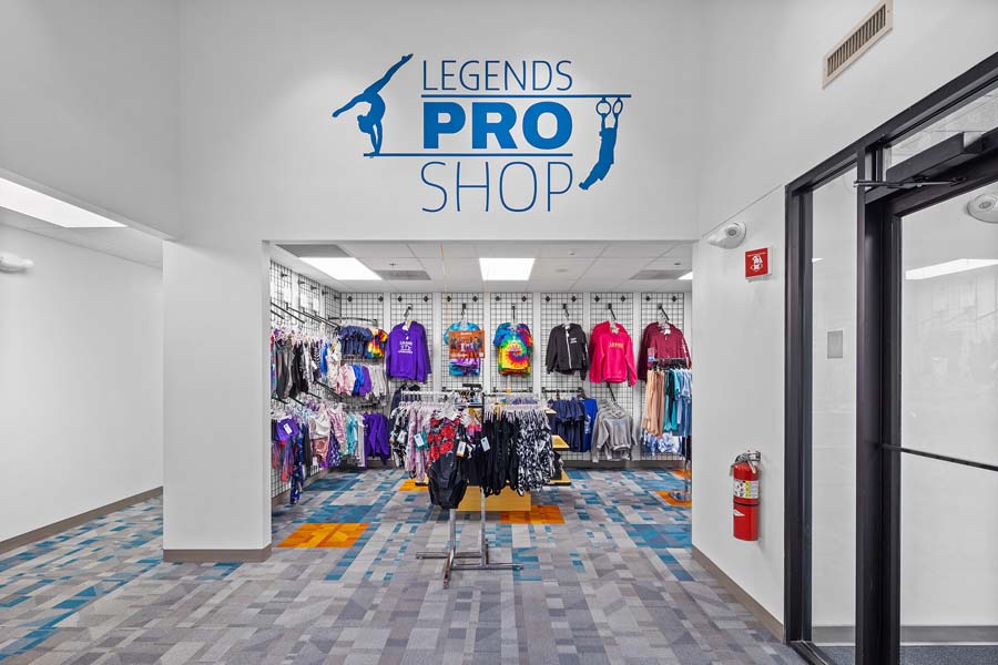 Gymnastics Merchandise Shop in North Andover, MA | Legends Gymnastics